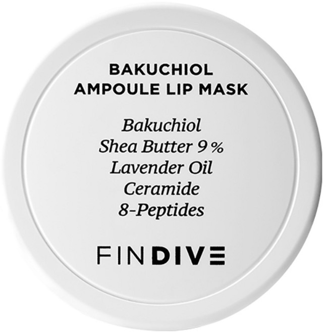 파인다이브 바쿠치올 앰플 립 마스크 8g, 1개입, 1개