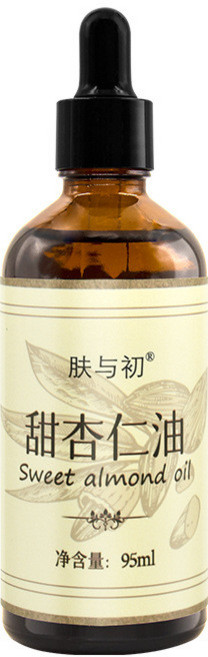 肌與初 甜杏仁油 嬰兒護膚 滋潤保溼, 1個, 膚與初甜杏仁油95ml