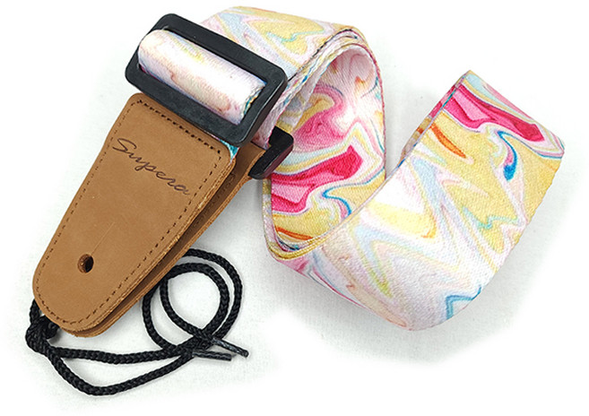 슈페라 기타 스트랩 멜빵 자카드 베이스 일렉기타 어쿠스틱기타 통기타, 1개