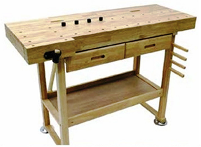 워크벤치 원목 목공작업대 작업테이블 DIY 목공 다이 WKB-08B, WKB-04(서랍 4개), 1개