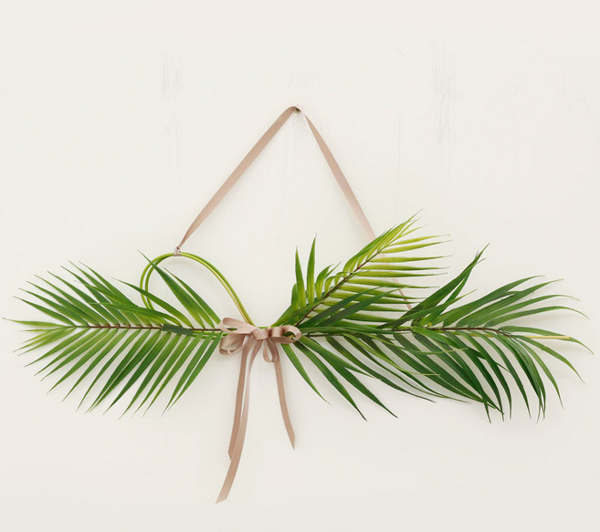 야자가랜드 아레카야자 조화 플랜테리어 가랜드 인테리어 선물 집들이