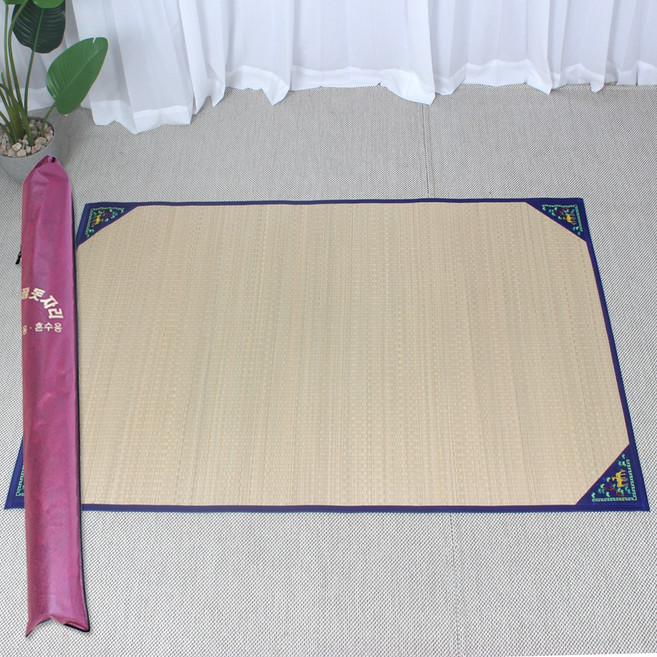 남도공예 귀수 보료 왕골돗자리 120 x 181 (커버포함)