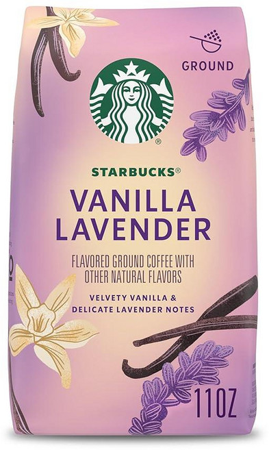 Starbucks 바닐라 라벤더 - 로스트 앤 그라운드 325ml(11온스)
