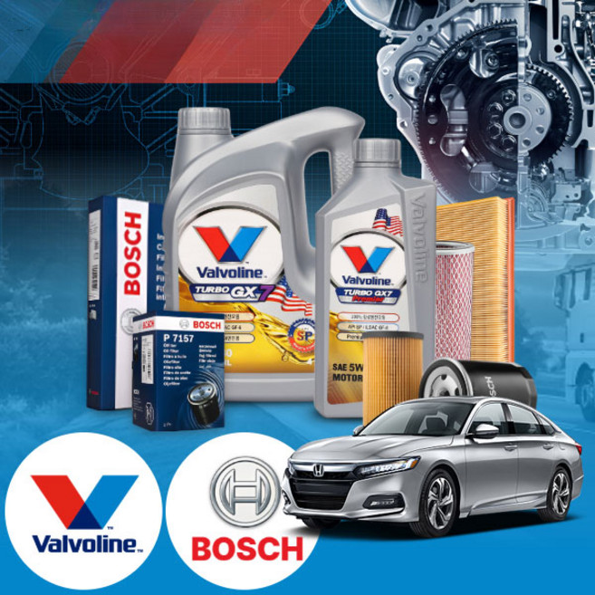 혼다 어코드(10세대)(18~) 1.5 가솔린 발보린 터보 GX7 API SP 5W30 합성엔진오일 필터세트 오일교환 패키지