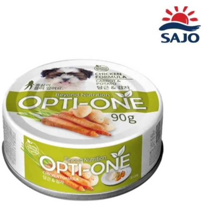 사조옵티원 사조 흰살참치 고양이 간식캔, 당근 + 감자 혼합맛, 90g, 6개 - 쿠팡