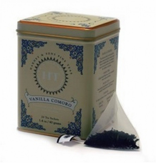 하니 & 선스 파인 티 바닐라 코모로 틴 20개입 사셰 (4x20 티백) Harney & Sons Fine Teas Vanilla Comoro Tin20ct Sachets (4x2, 2g, 1개