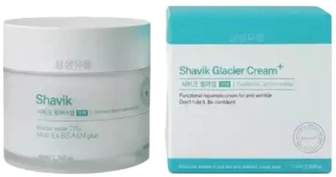 씨퓨리 샤비크 빙하크림 2.0 70ml & 마스크팩, 1개 - 쿠팡