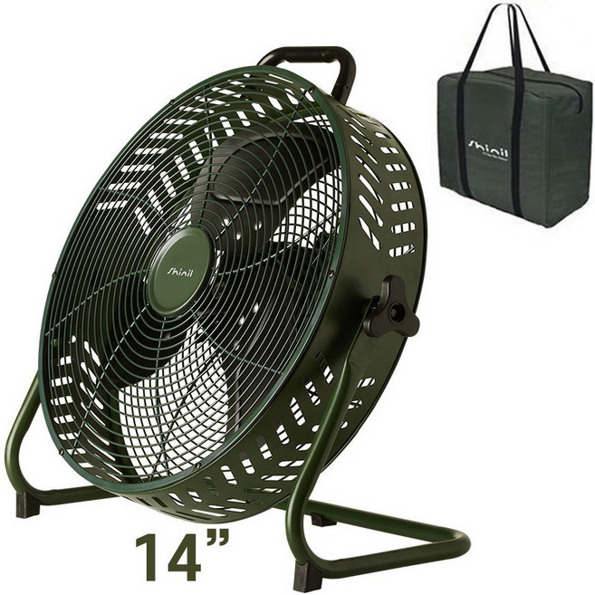 신일전자 캠핑용 선풍기 무선 휴대용 써큘레이터 전용가방포함 보조배터리, 2.신일 무선14인치  선풍기+전용가방 + 휴대용선풍기