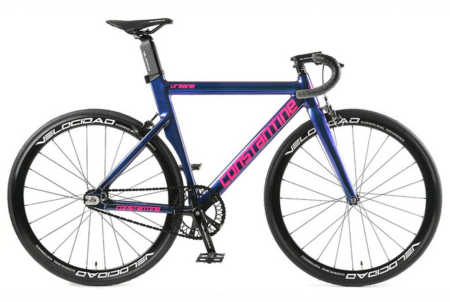 2025 콘스탄틴 어베인 픽시 자전거 완성차 조립 출고, 1개, 56cm, 카멜레온 핑크