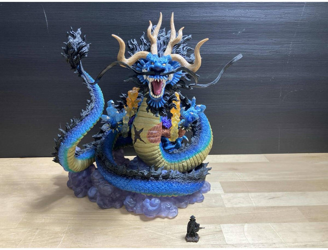원피스 FiguartsZERO 초격전 백수의 카이도우 쌍용도 피규어, 일반국제배송(7~8일소요)