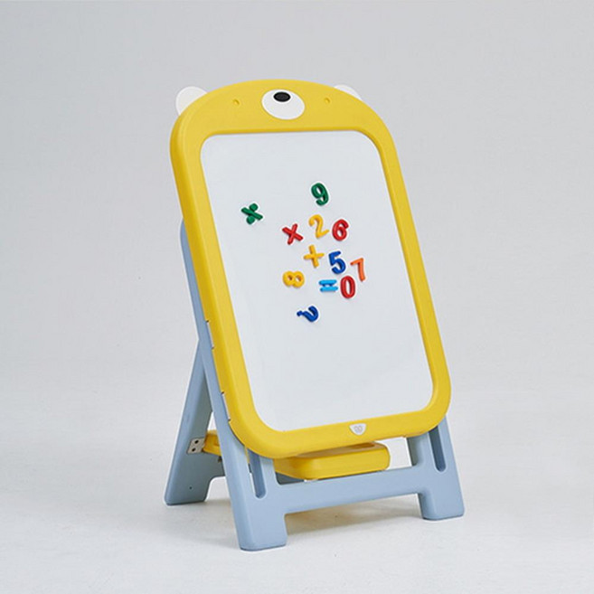 곰돌이 키조절 자석 화이트보드 키즈용 키즈카페 인테리어 교육용