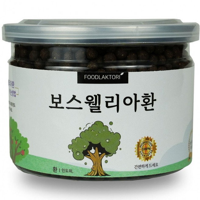 보스웰리아 핵심 성분 함유 환 형태로 간편하게 섭취하는 건강 식품, 1개, 180g