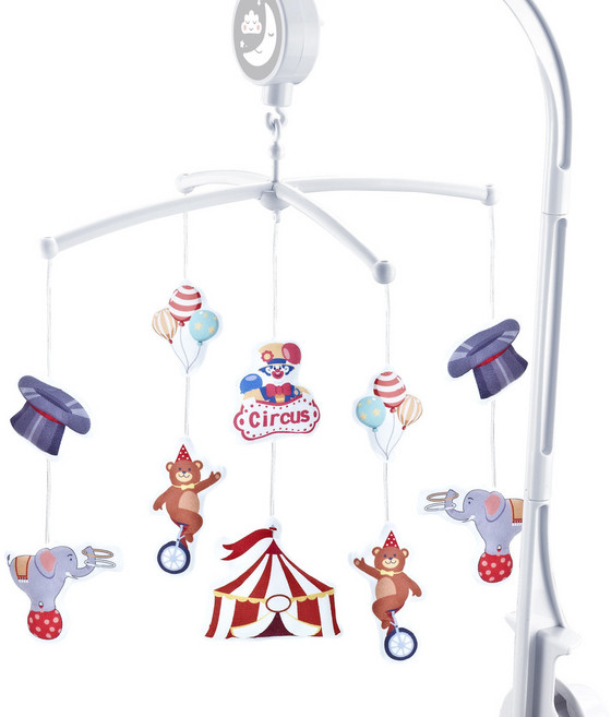 嬰幼兒音樂旋轉毛絨床鈴玩具, 萬聖節主題8784 3, 1個