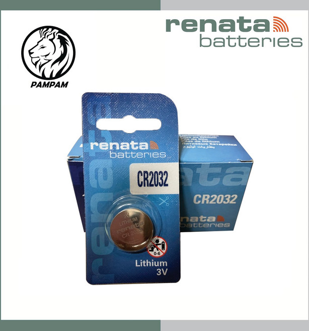 레나타 CR2032 CR2025 CR2016 스위스제 고급 리튬배터리, 1개
