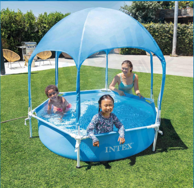 인텍스 캐노피 풀장 유아 아기 28209, 1개