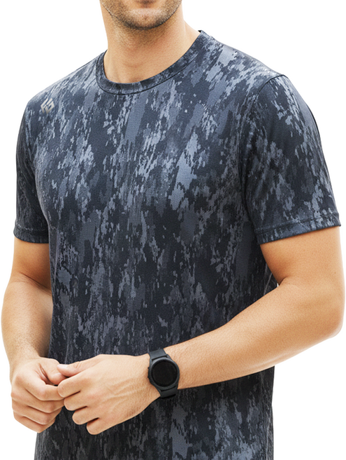 [창고대방출] 군마트 납품 남성 기능성 반팔 티셔츠 쿨 라이트 뉴 카모티 밀리터리 티셔츠 해군 로카티