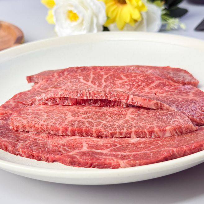 [설해우] 1++등급 투뿔 한우 부채살 구이용 (냉장), 1개, 200g