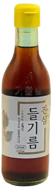 단1회착유 진심들기름 350ml, 1개