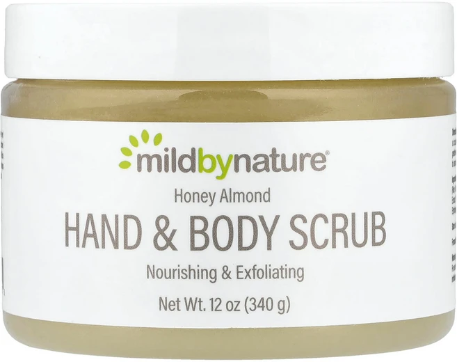 마일드 바이 네이처 핸드 & 바디 스크럽 허니 아몬드 향 340g MBN-10025 - 쿠팡