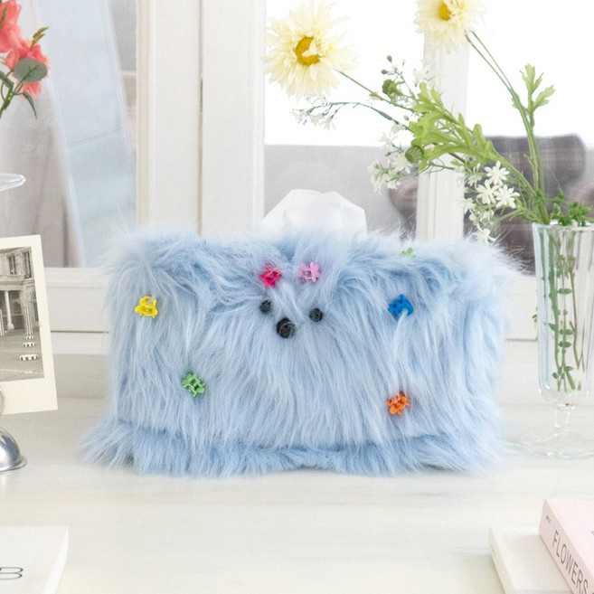 퍼 루미 소프트 티슈 커버 휴지 케이스, 스카이 퍼