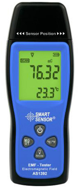 스마트센서 전자기파측정기 (EMF) AS1392, 1개