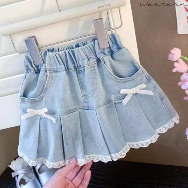 야다주름청치마