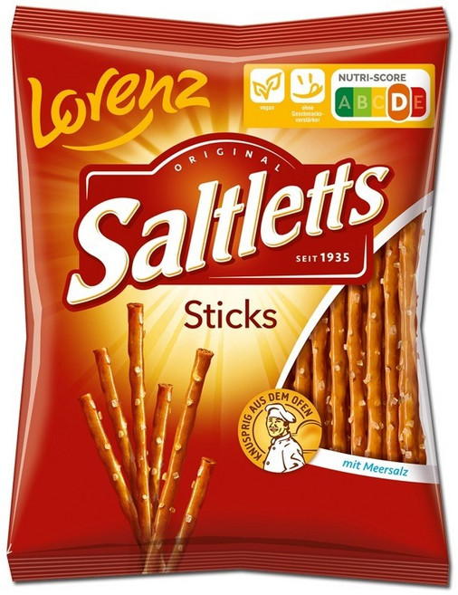 로렌즈 솔티 프레첼 스틱 150g, 1개