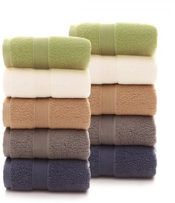 록신 명품 호텔수건 코마사 부드러운 고퀄리티 수건 540GSM 40수 10종세트 호텔 수건 40수, 10개, 믹스