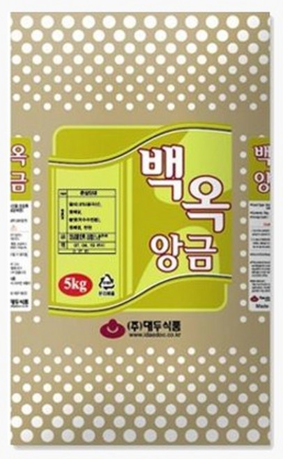 대두식품 백옥 앙금, 1개, 5kg