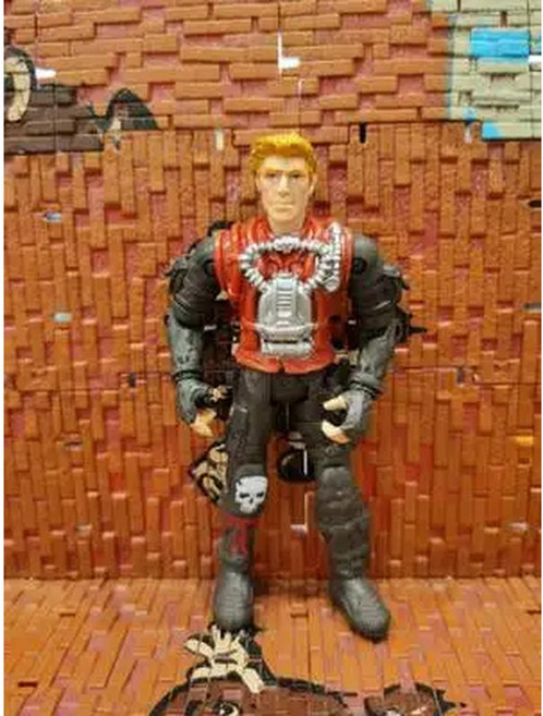 엘리트 포스 밀리터리 액션 피규어 인형 일본 닌자 전사 네이비, 1개, 7.파란