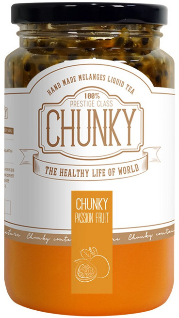 청키 패션후르츠청 백향과청 수제 과일청 수제청 차, 500ml, 1개입, 1개, 700g