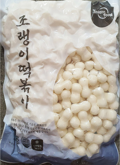 조랭이떡볶이 1k 쌀로만든 눈사람 땅콩 조롱이 떡국, 1kg, 1개
