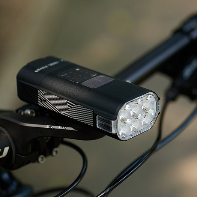 문라이트 라이젤 파워 3600루멘 MTB 라이트 자전거 전조등, 1개