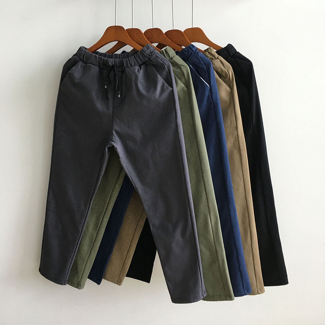 [점프점프] 편안한 겨울 기모 밴딩 바지