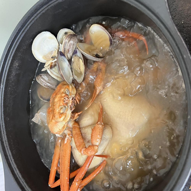 초복 보양식 실속 해신탕 밀키트 1인분 국내산 닭8호 750-950g 내외