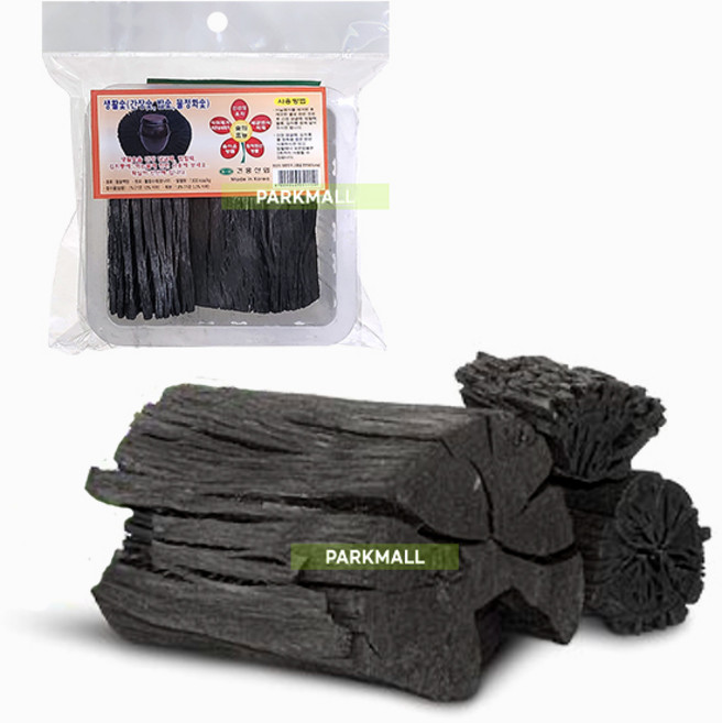 국산 강원 참나무 백탄 참숯 김장숯 생활숯 간장숯 밥숯 물정화숯 탈취 음식 공기청정숯, 1개