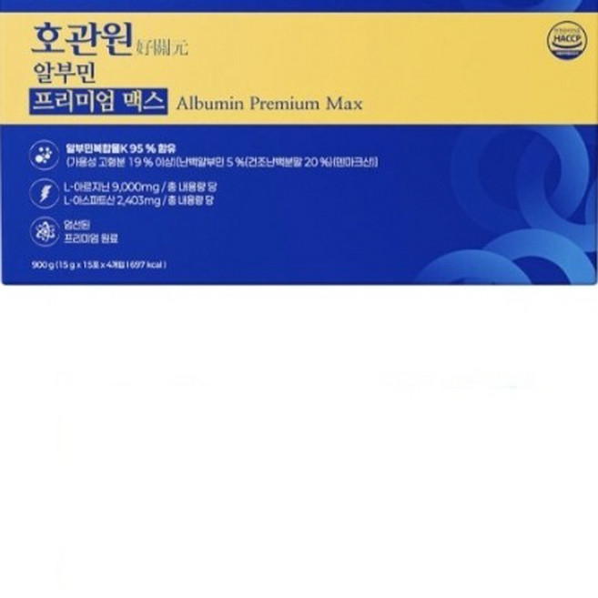 호관원 마시는 알부민 프리미엄 맥스, 1개, 60정
