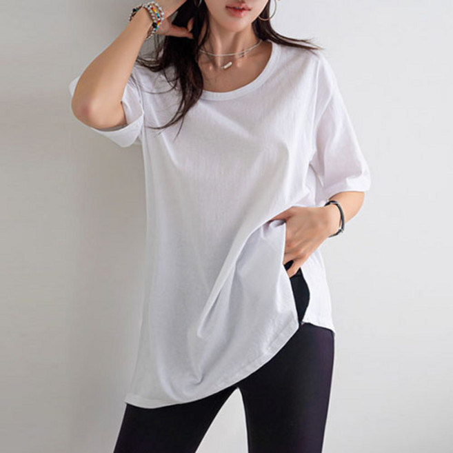 [나크21] (55~120) 쨍한 컬러감 반팔티 KOA-T-31