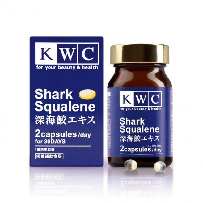 스쿠알렌 KWC 심해상어 생간유 일본, 1개