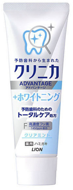 LION 獅王 固齒佳 AD 亮白清新薄荷, 1個, 130g