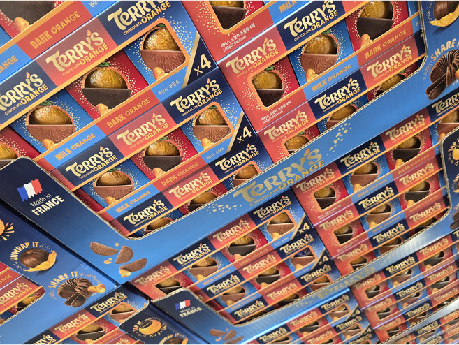 테리스 오렌지 초콜릿 코스트코 밀크 다크 대용량 선물 고급, 1개, 580g