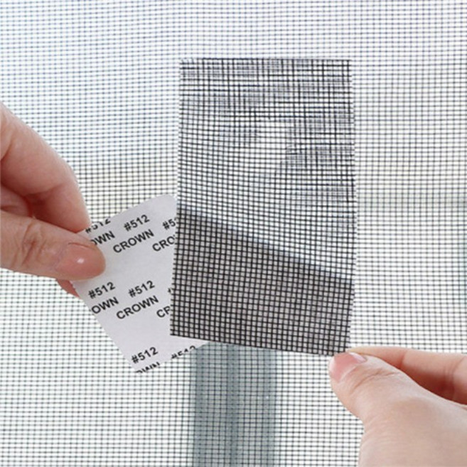 더블에이비 방충망 창문 보수용 접착식 테이프 2m, 1개