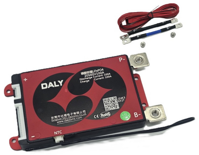 [F-20S 100A] Daly 20S 72v LiFePo4 인산철 BMS 보호회로, 1개
