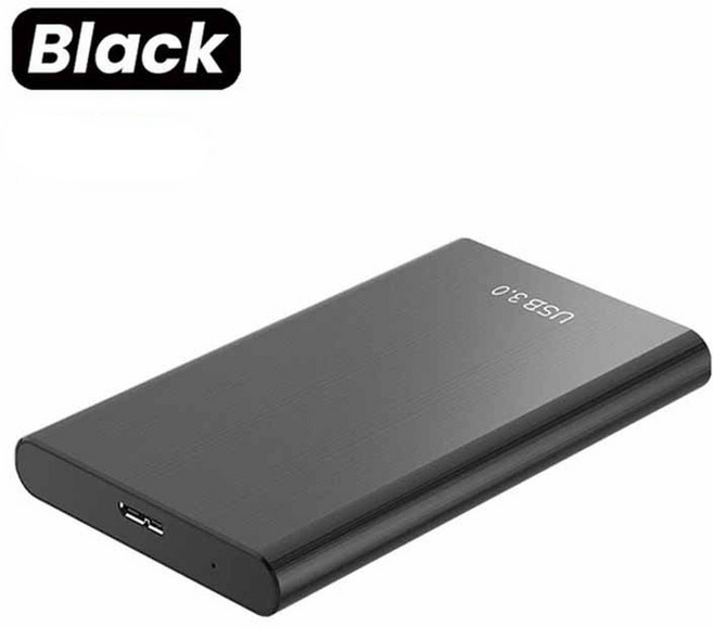 데스크탑 노트북용 고속 외장 하드 드라이브 2 5 인치 디스크 저장 장치 USB3 0 2TB 4TB 8TB 16TB 32TB 64TB, 없음, X-33)2) Black  4TB