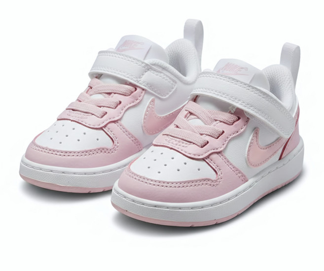 [국내매장판] 나이키 NIKE 베이비 코트 버로우 로우 리크래프트 키즈 찍찍이 운동화 선물 아기 신발