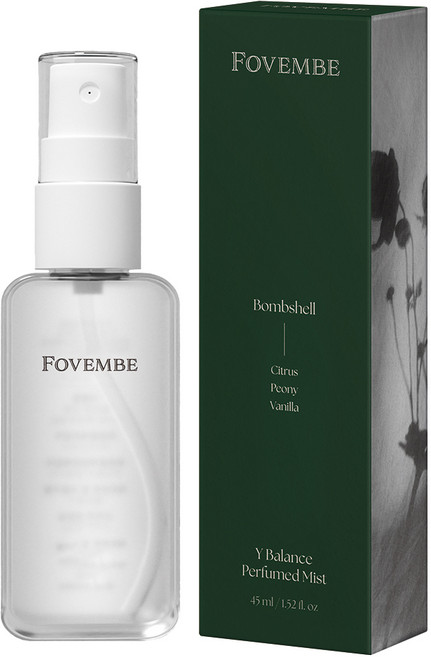 포벰브 퍼퓸 리프레셔 바디 데오 밤쉘 향수 미스트, 1개, 45ml