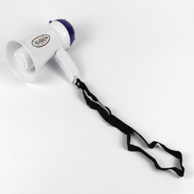 휴대용 미니 확성기 미니마이크 야외용스피커 미니메가폰