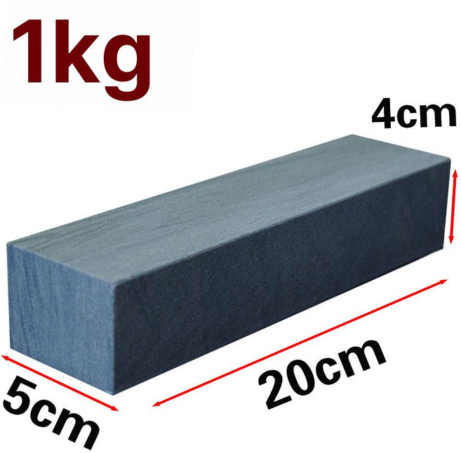 메종드라종 천연 연마석 칼갈이 숫돌 샤프너 가위갈이 연마기 칼연마, 20x5x4cm 1kg, 1개