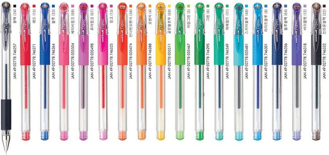 미쯔비시 유니볼 시그노 0.28mm, 에메랄드, 2개