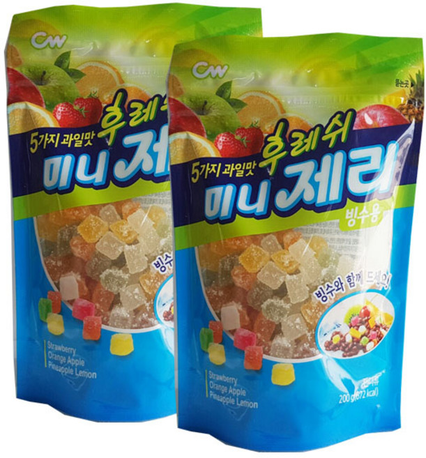 후레쉬 미니제리 빙수용, 200g, 2개